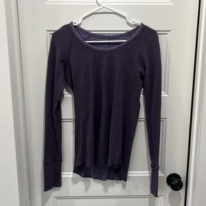 Lululemon reversible long sleeve